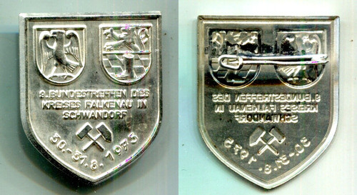 Tagungsabzeichen 9 - tagungsabzeichen, "9