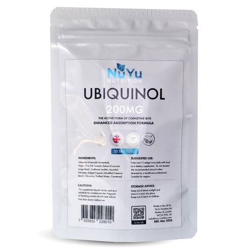 Ubiquinol 200mg maximale - ubiquinol,
