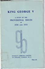 GB König Georg V - Eine Studie der vorläufigen Ausgaben von 1934 und 1935. (Tolle Br