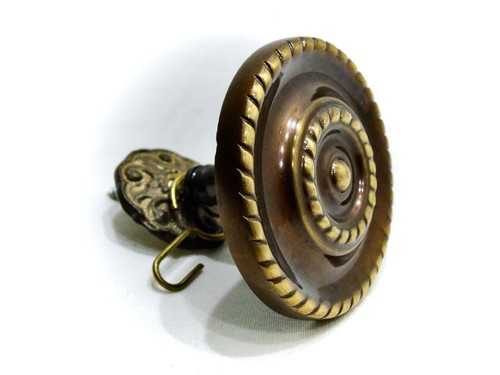 Raffrosette raffhalter messing - raffrosette,