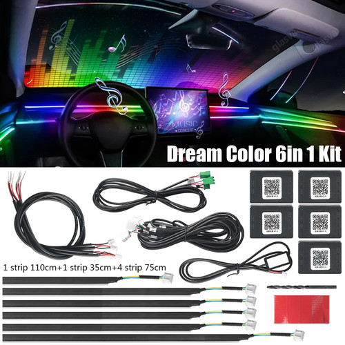 6in1 auto rgb - led, symphony