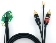 Cinch Audio Kabel Plattenspieler Technics SL 1200 1210 MK2, MK3, MK5, MK6