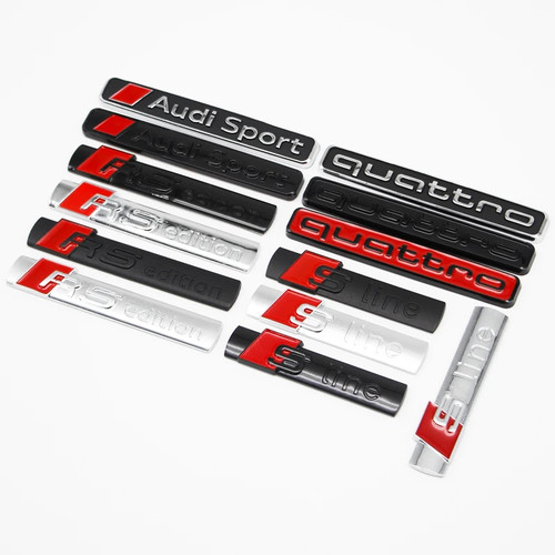 Audi line schriftzug - audi, s-line