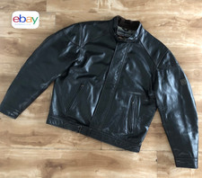 Belstaff  LION BOMBER leather jacket, Lederjacke, black, size XL