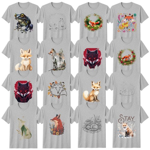 Boho wildlife shirt fuchs - boho,