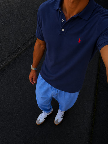Navy ralph lauren polo - navy,