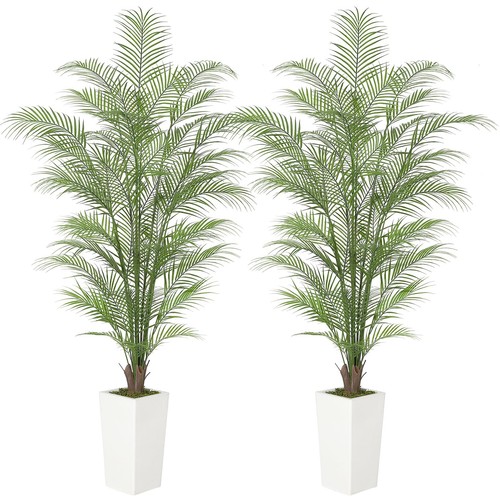 Künstliche palme topf - 2x, im