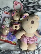Fisher Price Little Buttons Spielzeug Rarität Bärchen Teddy