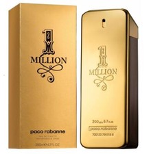 Paco Rabanne One Million 200 ml EDT Eau de Toilette Spray Neu Original