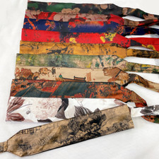 Satin Damen Breiter Gürtel Corast Japanisch Kunstseide Obi Kimono Bund Ethnisch