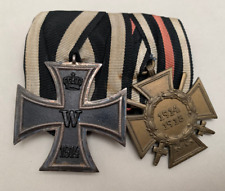 2er Ordensspange Eisernes Kreuz, Ehrenkreuz für Frontkämpfer (7780a)