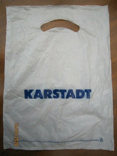 Alte tragetasche plastiktüte - alte,