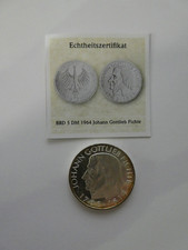 BRD, 5 DM, 1964 J, Johann