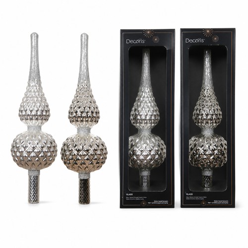Christbaumspitze glas 5cm - 1,