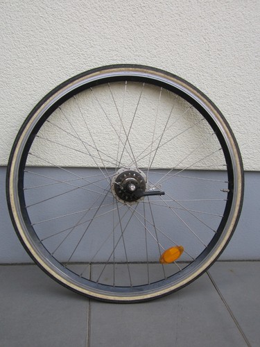 Fahrradrad hinterrad alu 28 - ,