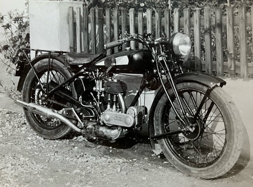 Original foto motorrad triumph - original,