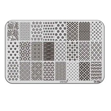 XXL Stamping Schablone Muster