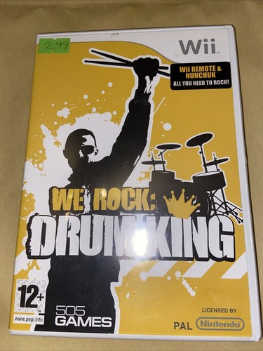 Wii rock drum - rock, king