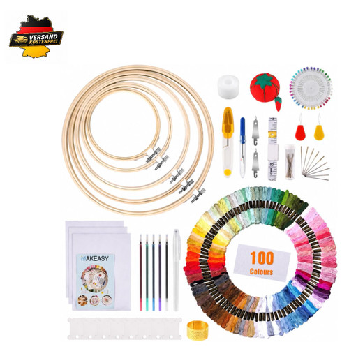 Stickerei set 205 stück - 205,