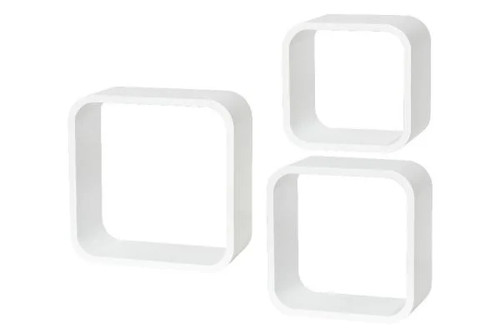Dolle wandregal cube 3er set - wandregal, 3er-set