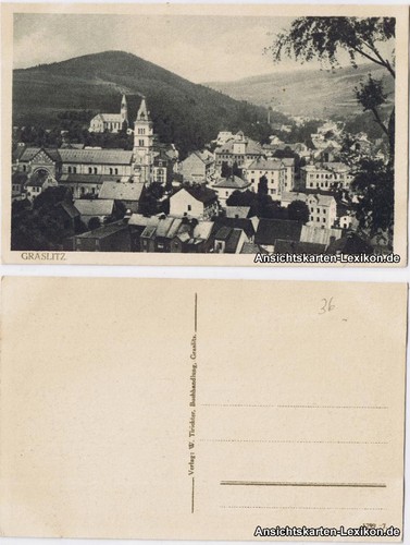 Postcard graslitz kraslice - postcard,