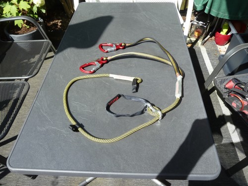 Klettersteigset teilig - klettersteigset, 2-teilig
