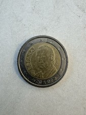 2 Euro Münze Spanien 2002 – König Juan Carlos I. – Umlaufmünze