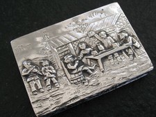 Schnupftabakdose Silber 830