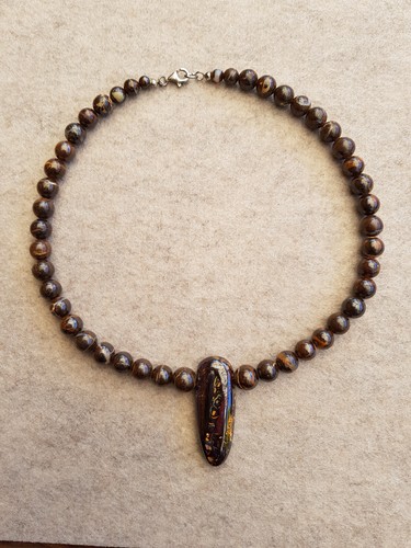 Opal halskette yowah - opal, halskette,