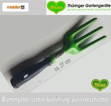 Blumengabel, Thüga Gartenkralle, Handkultivator mit 3 Zinken 