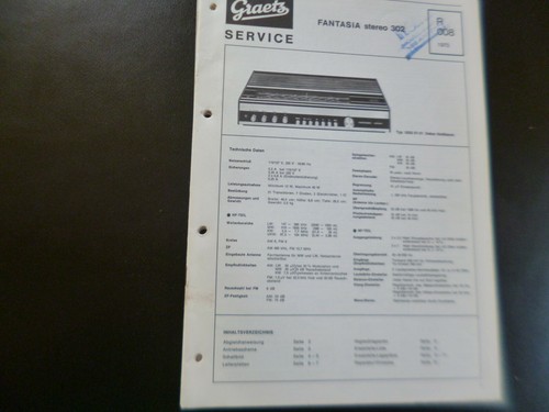 Original service manual - service,