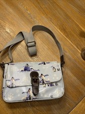Wunderschöne Handtasche von Candy Flower mit Pinguinen abwaschbar