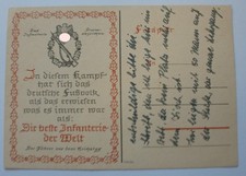 Alte PK Infanterie Sturmabzeichen Feldpost II. WK