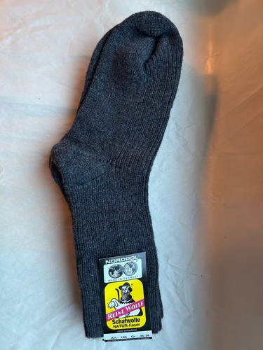Socken anthrazit aus