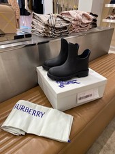 Burberry Rubber Ankle Boots