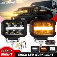 2x LED Zusatzscheinwerfer