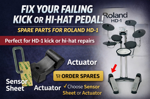 Roland drum kit - hd-1,