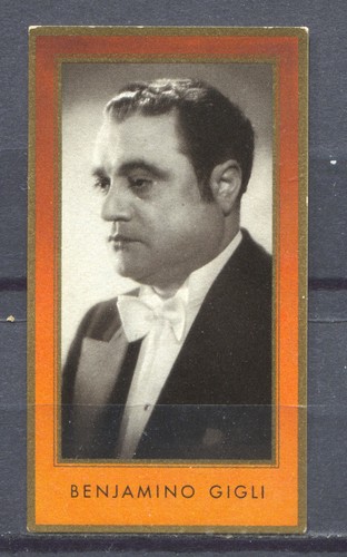 Benjamino gigli filmbilder - gigli,