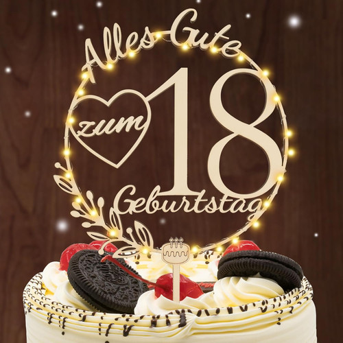 Cake topper geburtstag - topper,