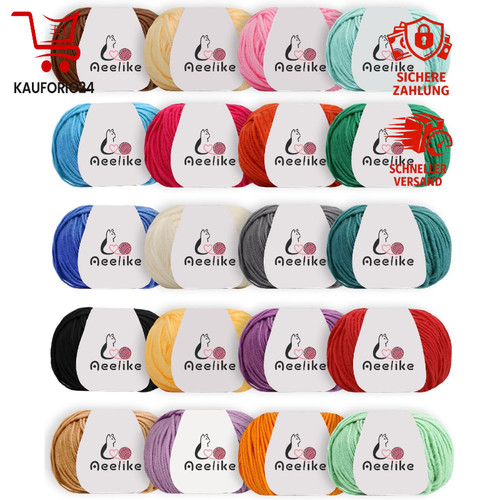 Acrylgarn wolle 1000g - acrylgarn,