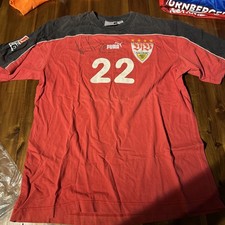 VfB Stuttgart #22 Kuranyi Trikot Puma Gr. L Trainingsshirt matchworn signiert