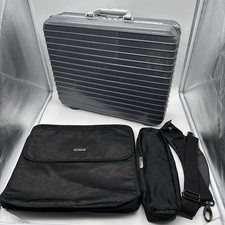 Rimowa Aktenkoffer Koffer Polycarbonat Anthrazit / gebraucht / 46 x 39 x 12