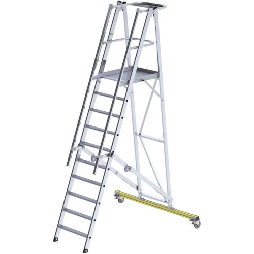 Alu podestleiter stufen mit - 10,