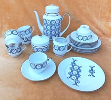 Echt Weimar Kobalt Porzellan -