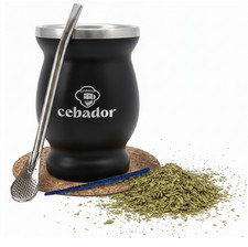 Mate Tee Becher Set Edelstahl