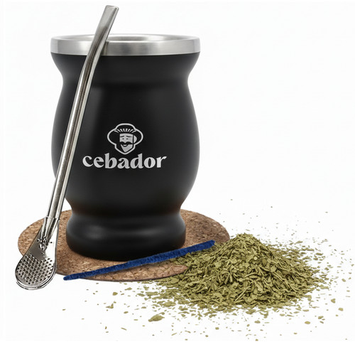 Mate tee becher set - tee, edelstahl