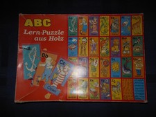ABC Lern-Puzzle aus Holz ab 4