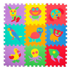 Spielmatte 69tlg Spielteppich Puzzlematte Kinderteppich Matte Schutzmatte Tiere