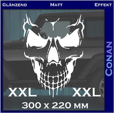 XXL- Skull Totenkopf Aufkleber