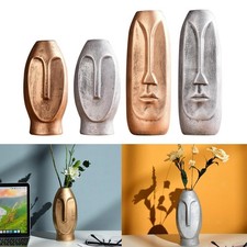 Abstrakte Gesicht Blumentopf